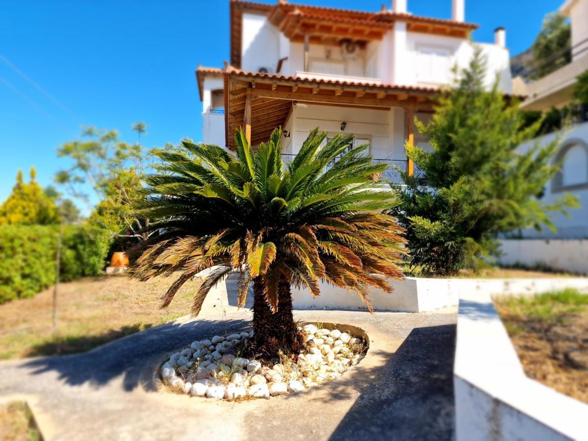 Pórto Ráfti Villa Liana : Luxury Villa With Fantastic Sea View, Near Airport מראה חיצוני תמונה