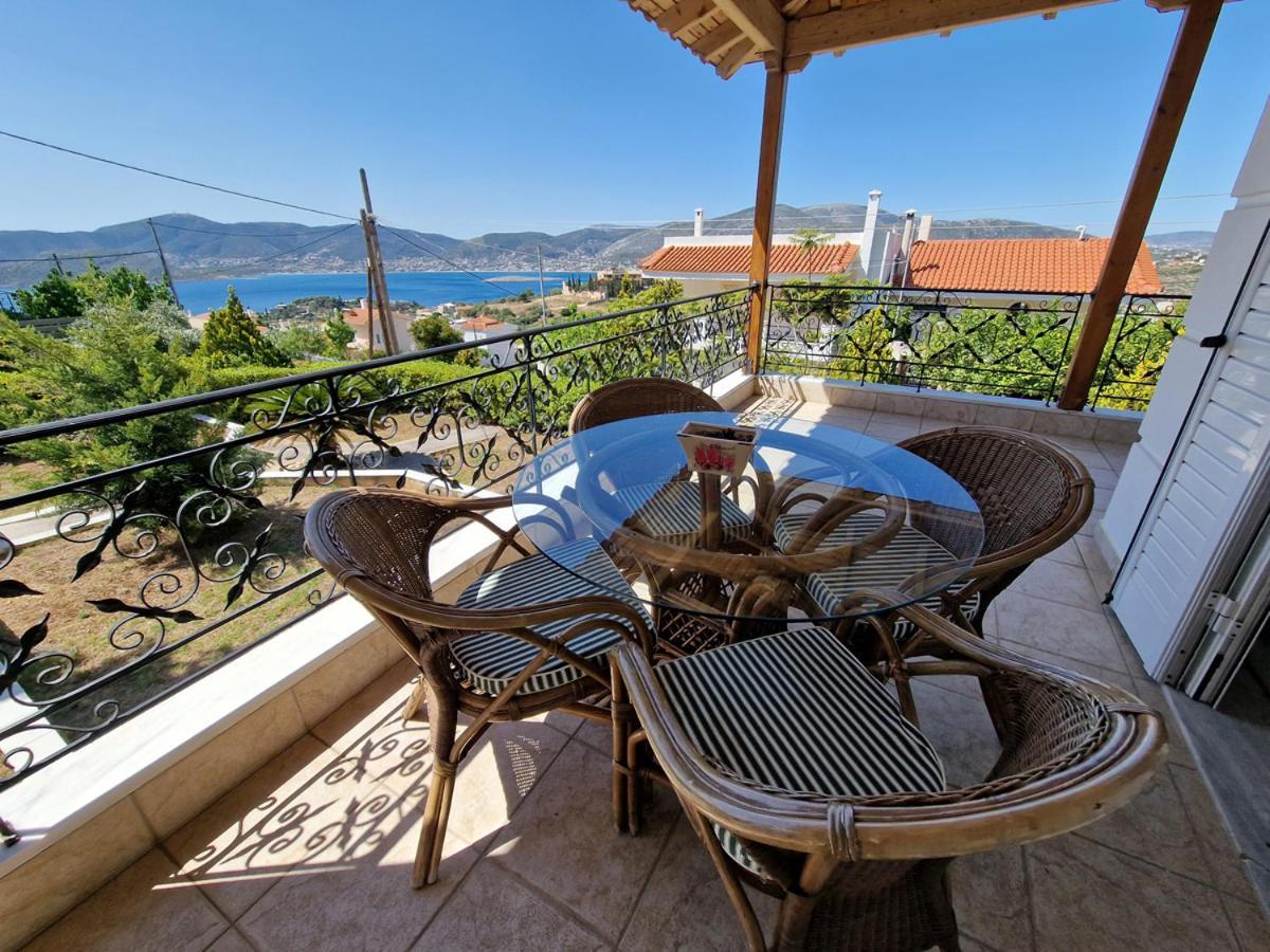 Pórto Ráfti Villa Liana : Luxury Villa With Fantastic Sea View, Near Airport מראה חיצוני תמונה