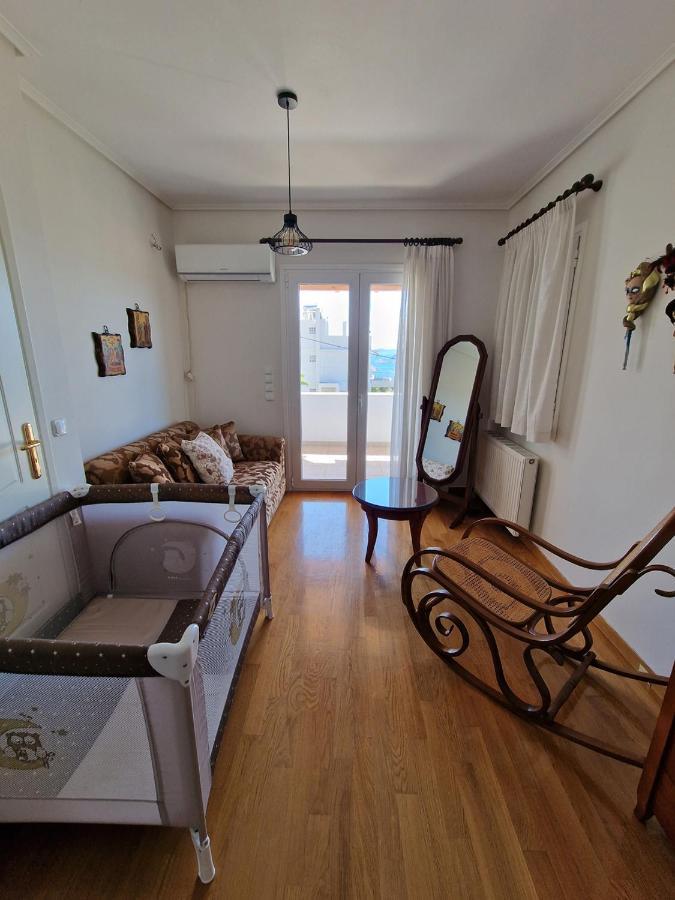 Pórto Ráfti Villa Liana : Luxury Villa With Fantastic Sea View, Near Airport מראה חיצוני תמונה