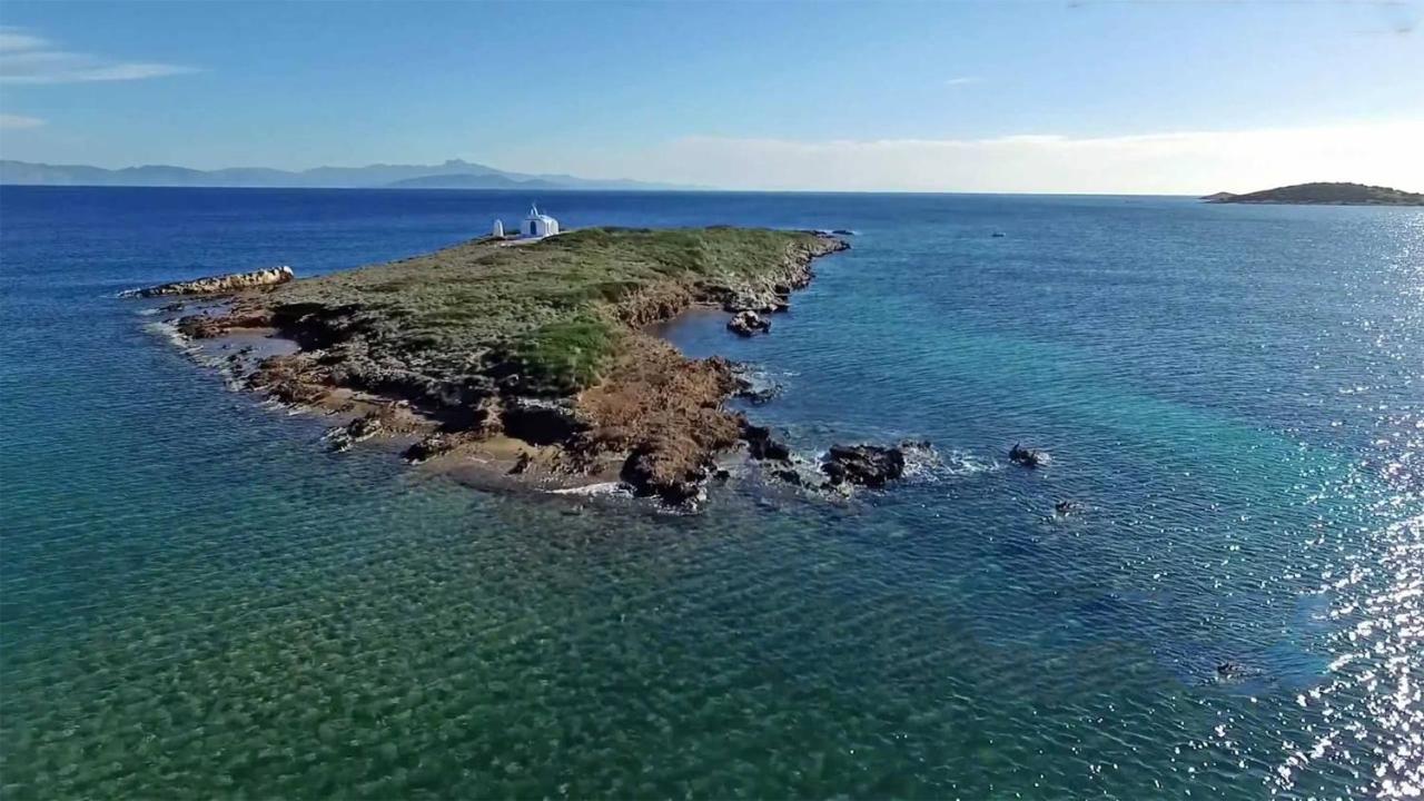 Pórto Ráfti Villa Liana : Luxury Villa With Fantastic Sea View, Near Airport מראה חיצוני תמונה