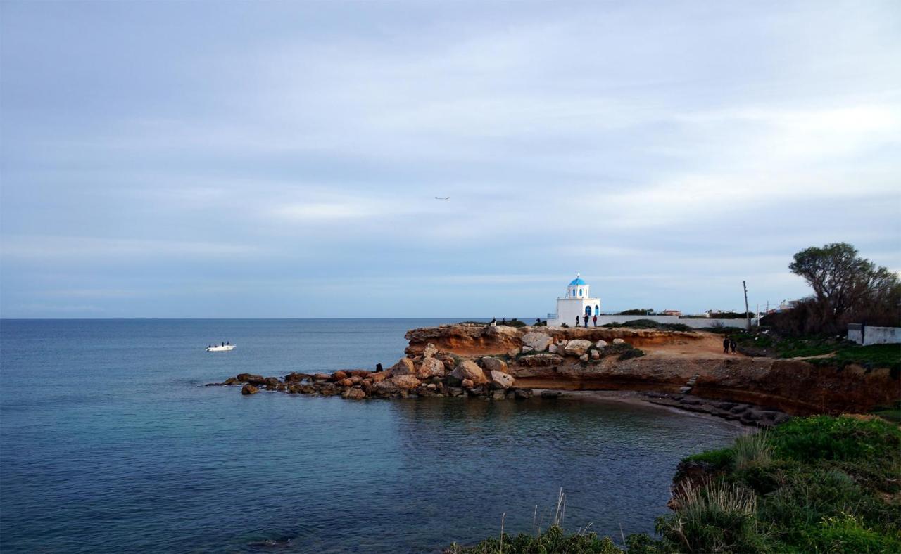 Pórto Ráfti Villa Liana : Luxury Villa With Fantastic Sea View, Near Airport מראה חיצוני תמונה